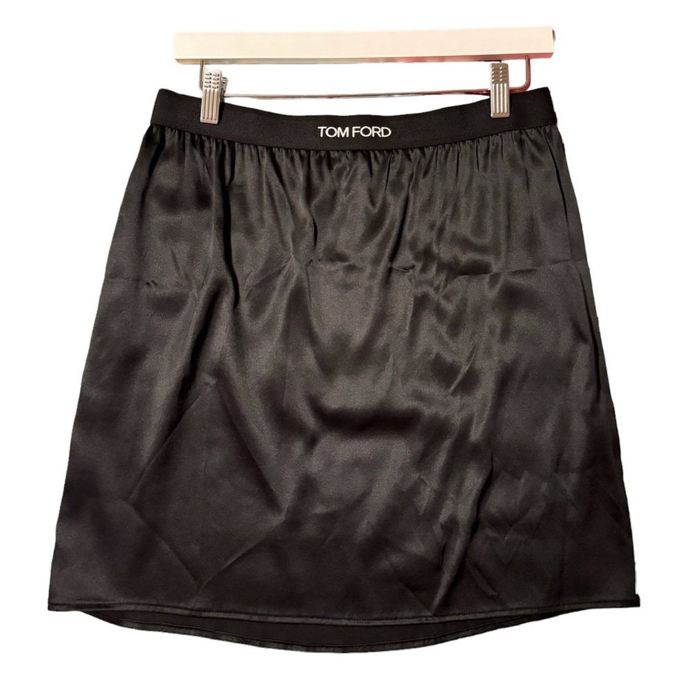 Tom Ford Silk Satin Mini Skirt